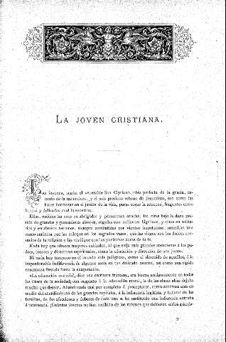 La joven cristiana