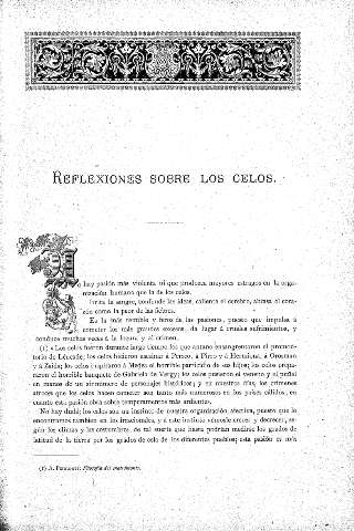 Reflexiones sobre los celos