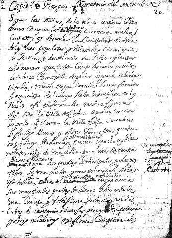 Capitº. Prosigue la materia del antecedente