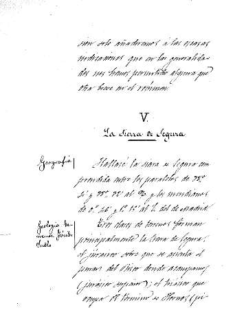 V La Sierra de Segura