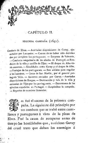 Capítulo II. Segunda Campaña (1641)
