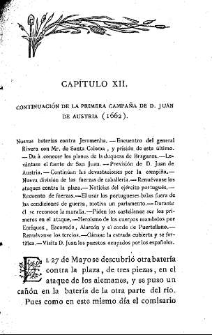Capítulo XII. Continuación de la Primera Campaña de D. Juan de Austria (1662)