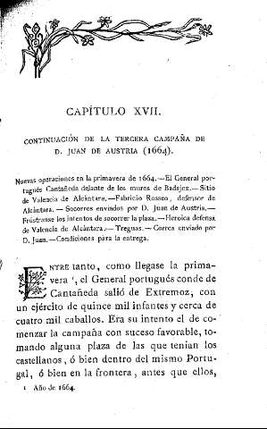 Capítulo XVII. Continuación de la Tercera Campaña de D. Juan de Austria (1664)  
