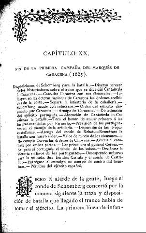 Capítulo XX. Fin de la Primera Campaña del Marqués de Caracena (1665)