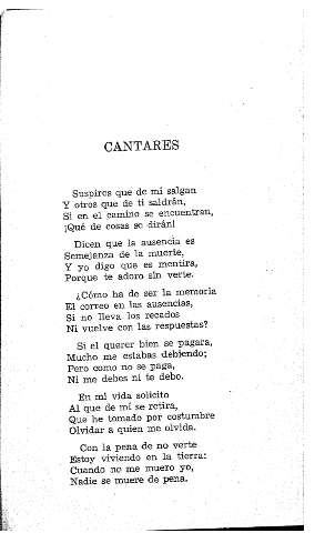 Cantares