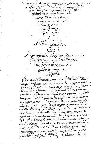 Libro quinto