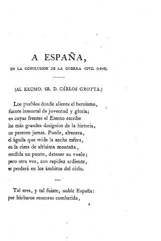 A España, en la conclusión de la Guerra Civil (1876)