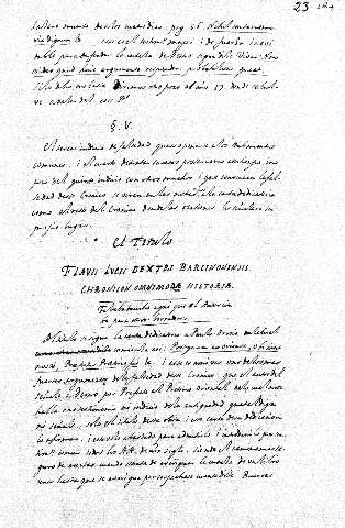 C. V. Flavii Iveii dextri barcinoninsis chronicon omnimodae historiae