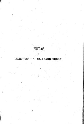 Notas y adiciones de los traductores