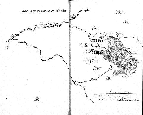 Croquias de la batalla de Munda