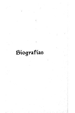 Biografías