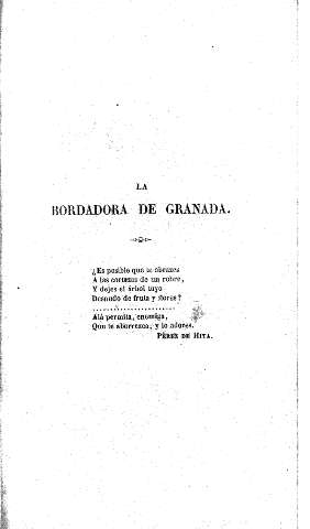 La bordadora de Granada
