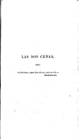Las dos cenas