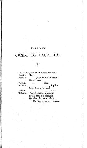 El primer Conde de Castilla