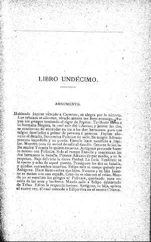 Libro Undécimo