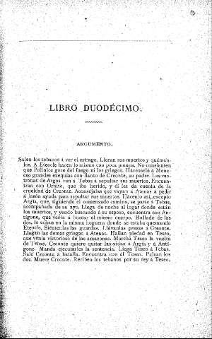 Libro Duodécimo
