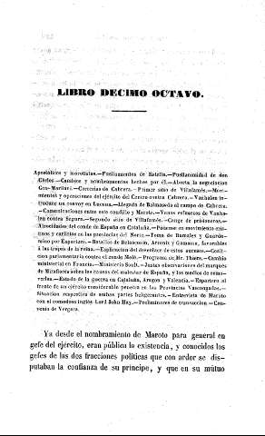 LIBRO DECIMO OCTAVO