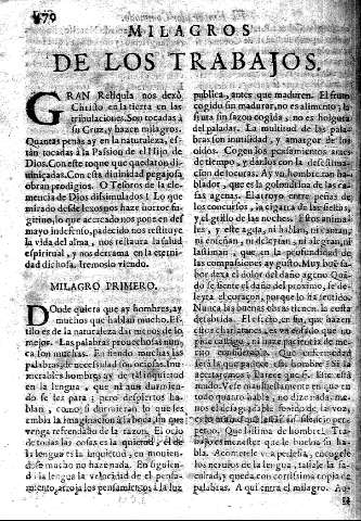 Milagros de los trabajos