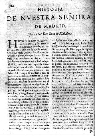 Historia de nuestra señora de Madrid