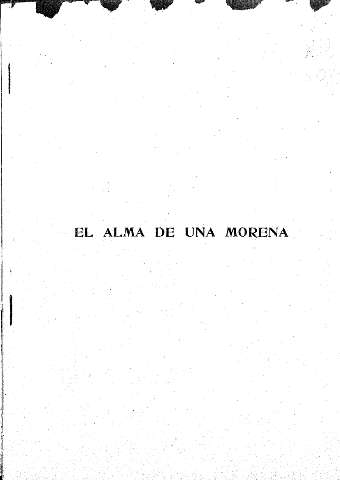 El alma de una morena