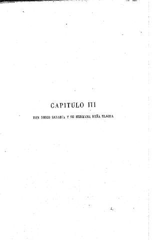 Capítulo III. Don Diego Sarabia y su hermana doña Elvira