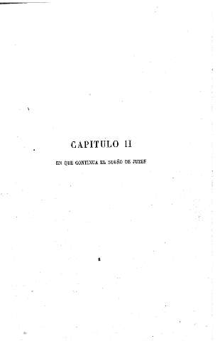 Capítulo Segundo. En que continua el sueño de Juzef