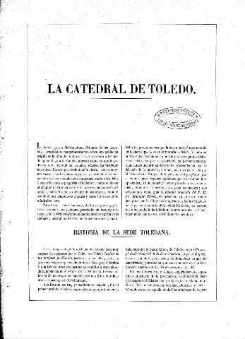 Historia de la Sede Toledana