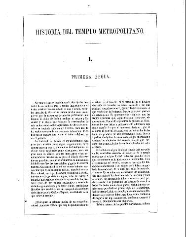 Historia del Templo Metropolitano