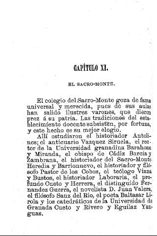 Capítulo XI. El Sacro-Monte