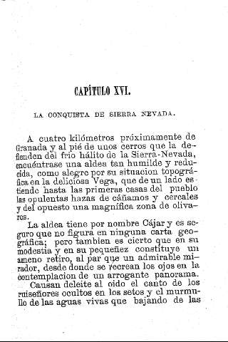 Capítulo XVI. La Conquista de Sierra Nevada