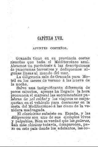 Capítulo XVII. Apuntes costeños