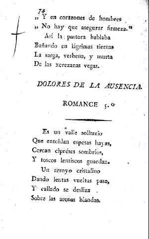 Dolores de la ausencia