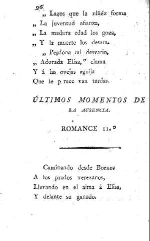 Ultimos momentos de la ausencia