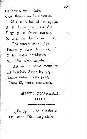 Mirta enferma
