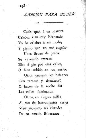 Canción para beber