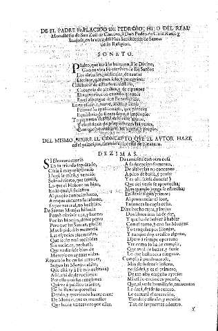 De el Padre Plácido de Pedroso... Soneto 
