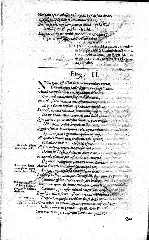 Elegia II