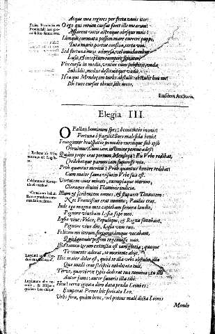 Elegia III