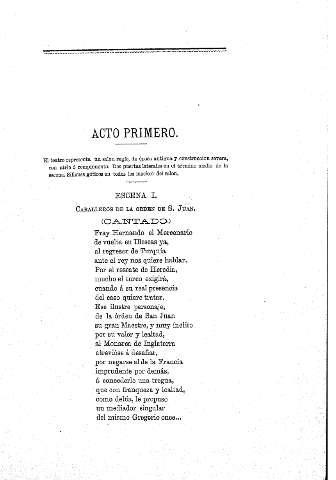 Acto primero