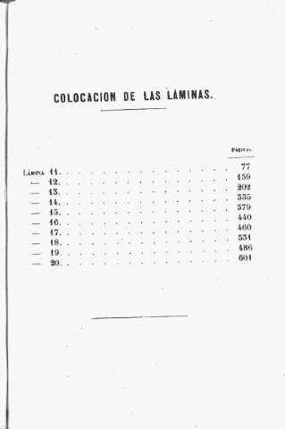 Colocación de las Láminas