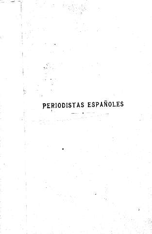 Periodistas españoles