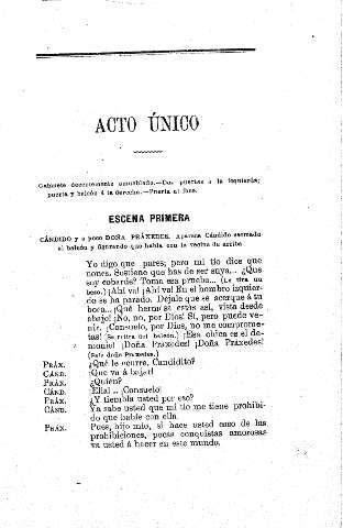 Acto Único