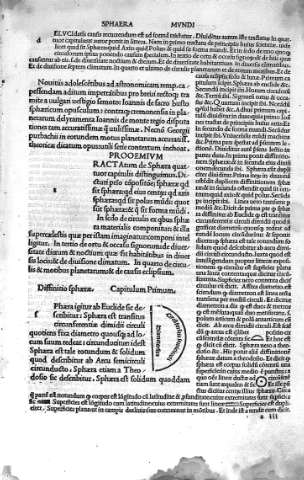 [Capitulum Primum] a iii