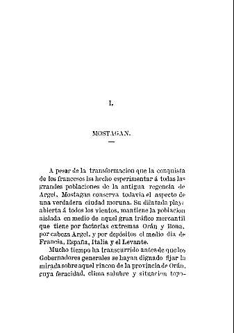 I. Mostagan