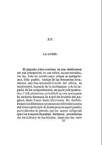 XIV. La Gurbi