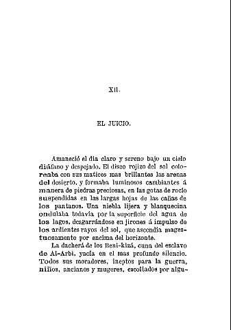 XII. El juicio.