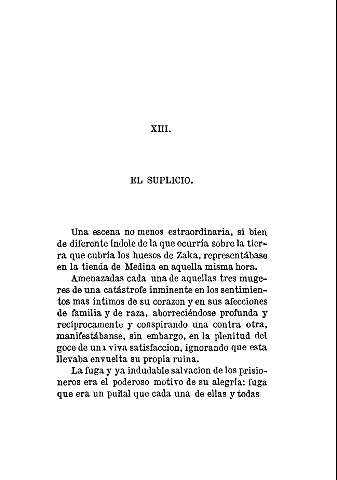 XIII. El suplicio.
