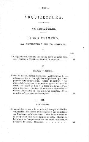 ARQUITECTURA. LIBRO PRIMERO. LA ANTIGUEDAD EN EL ORIENTE.