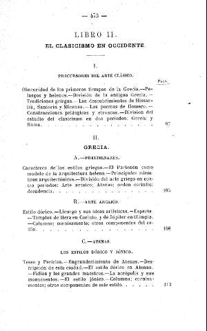 LIBRO II. EL CLASICISMO EN OCCIDENTE.