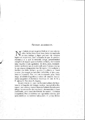 Señores académicos